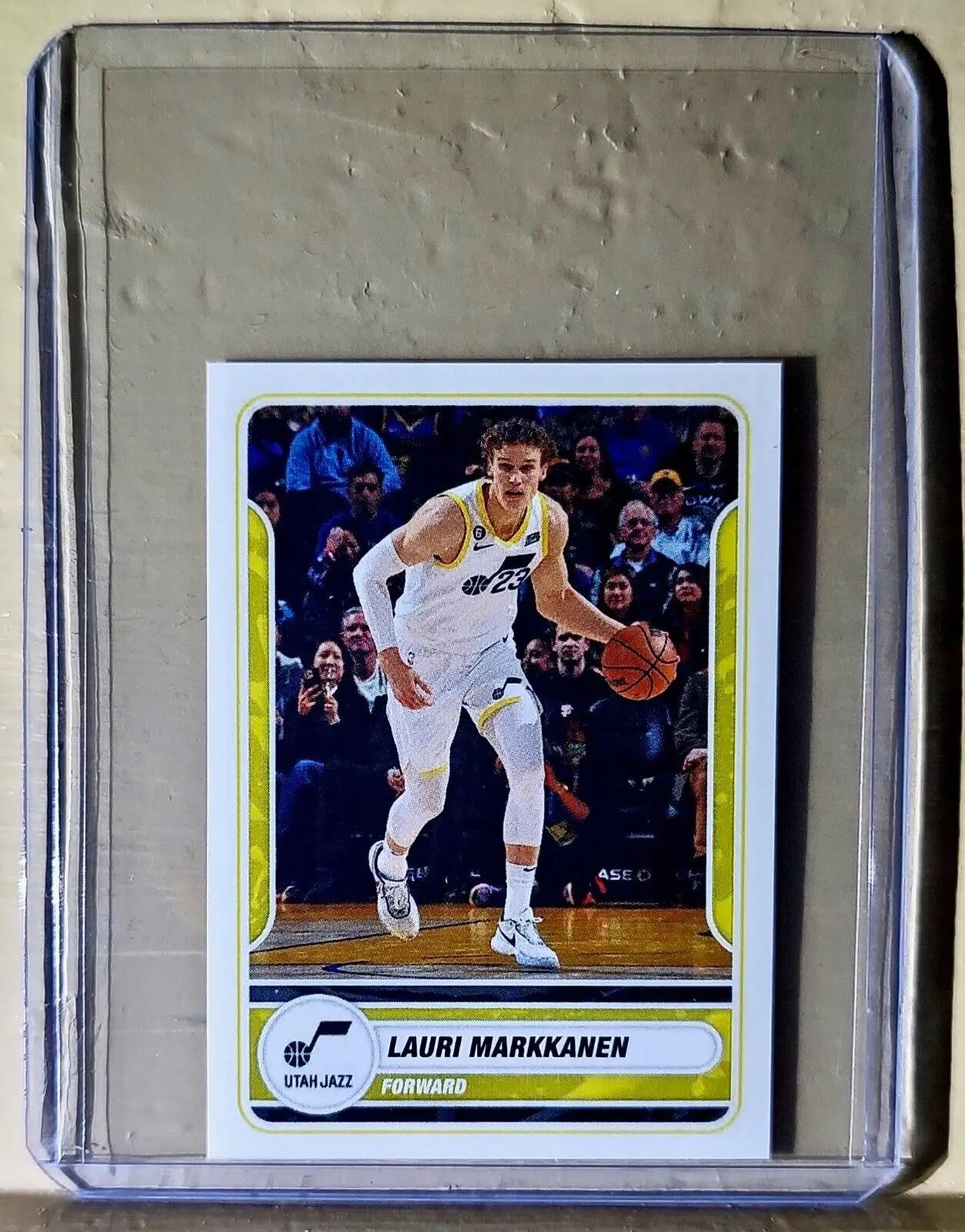 2023-24 Lauri Markkanen Panini NBA Basketball #480 Sticker Utah Jazz - Basketball Card Single