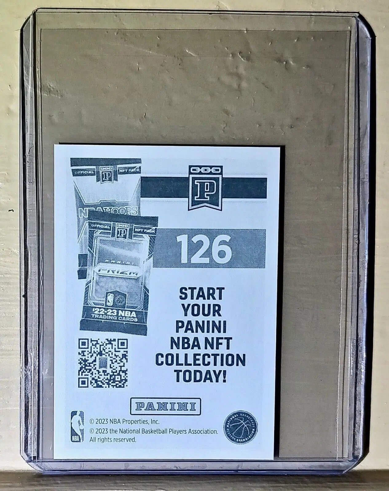 2023-24 Logo Panini NBA Basketball #126 Sticker Brooklyn Nets - Basketball Card Single