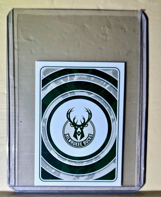 2023-24 Logo Panini NBA Basketball #217 Sticker Milwaukee Bucks - Basketball Card Single