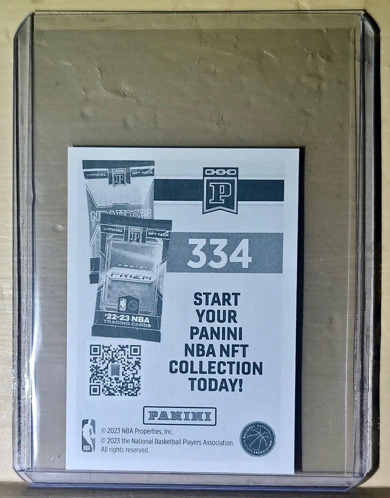 2023-24 Logo Panini NBA Basketball #334 Sticker Houston Rockets - Basketball Card Single