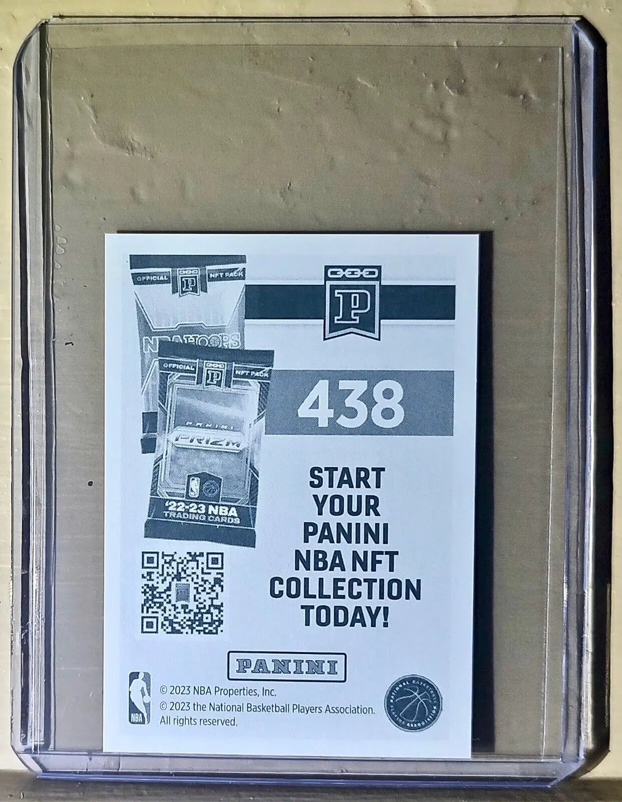 2023-24 Logo Panini NBA Basketball #438 Sticker Portland Trail Blazers - Basketball Card Single