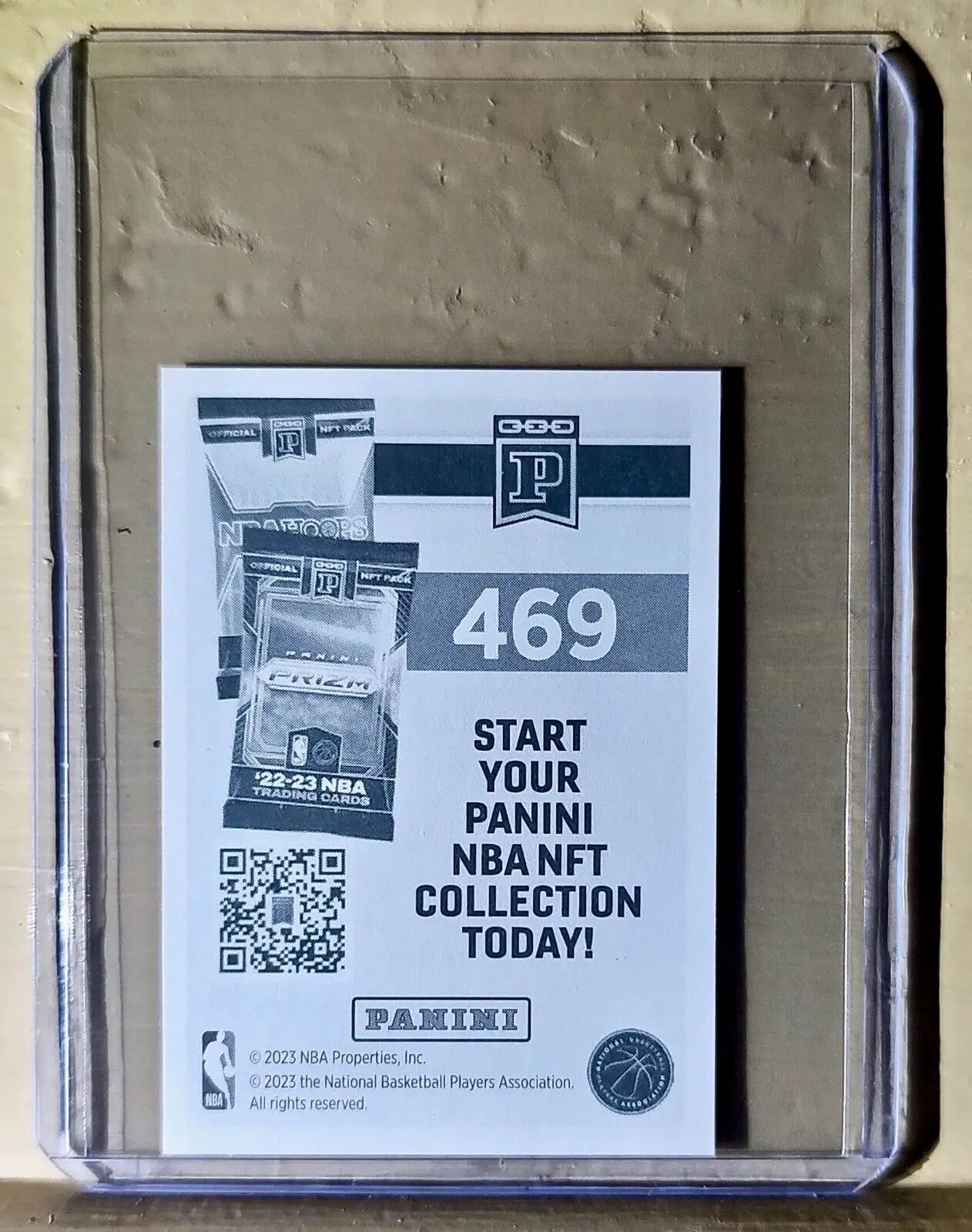 2023-24 Malaki Branham Panini NBA Basketball #469 Sticker San Antonio Spurs - Basketball Card Single