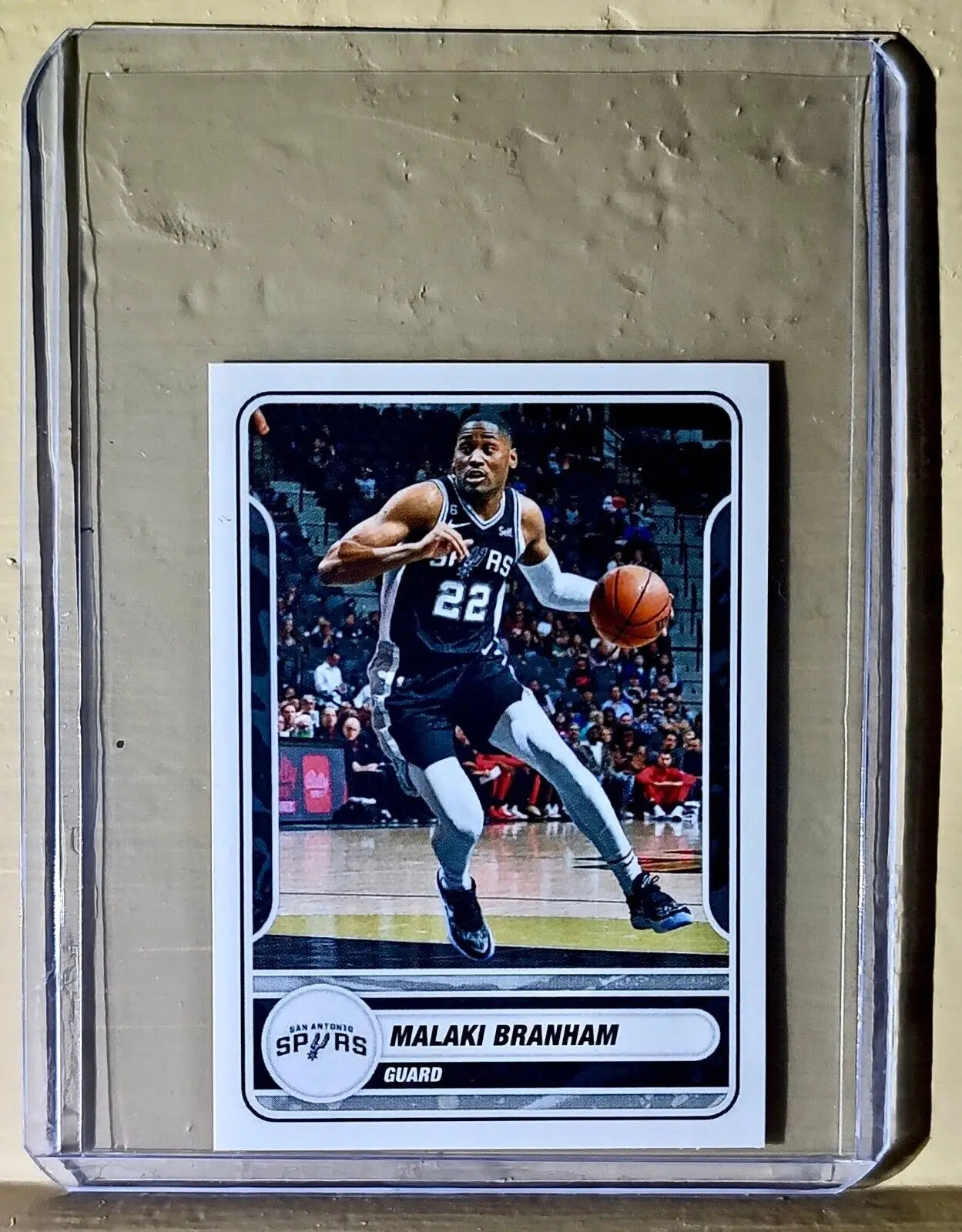 2023-24 Malaki Branham Panini NBA Basketball #469 Sticker San Antonio Spurs - Basketball Card Single