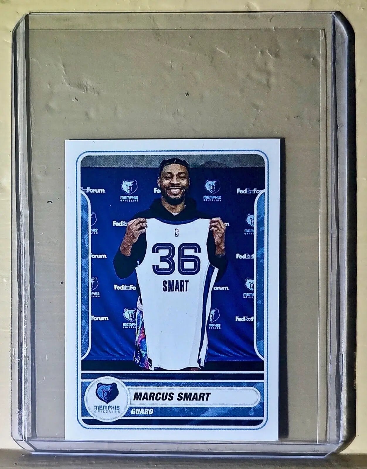 2023-24 Marcus Smart Panini NBA Basketball #379 Sticker Memphis Grizzlies - Basketball Card Single