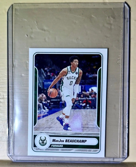 2023-24 MarJon Beauchamp Panini NBA Basketball #227 Sticker Milwaukee Bucks - Basketball Card Single