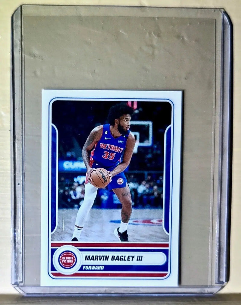 2023-24 Marvin Bagley III Panini NBA Basketball #185 Sticker Detroit Pistons - Basketball Card Single