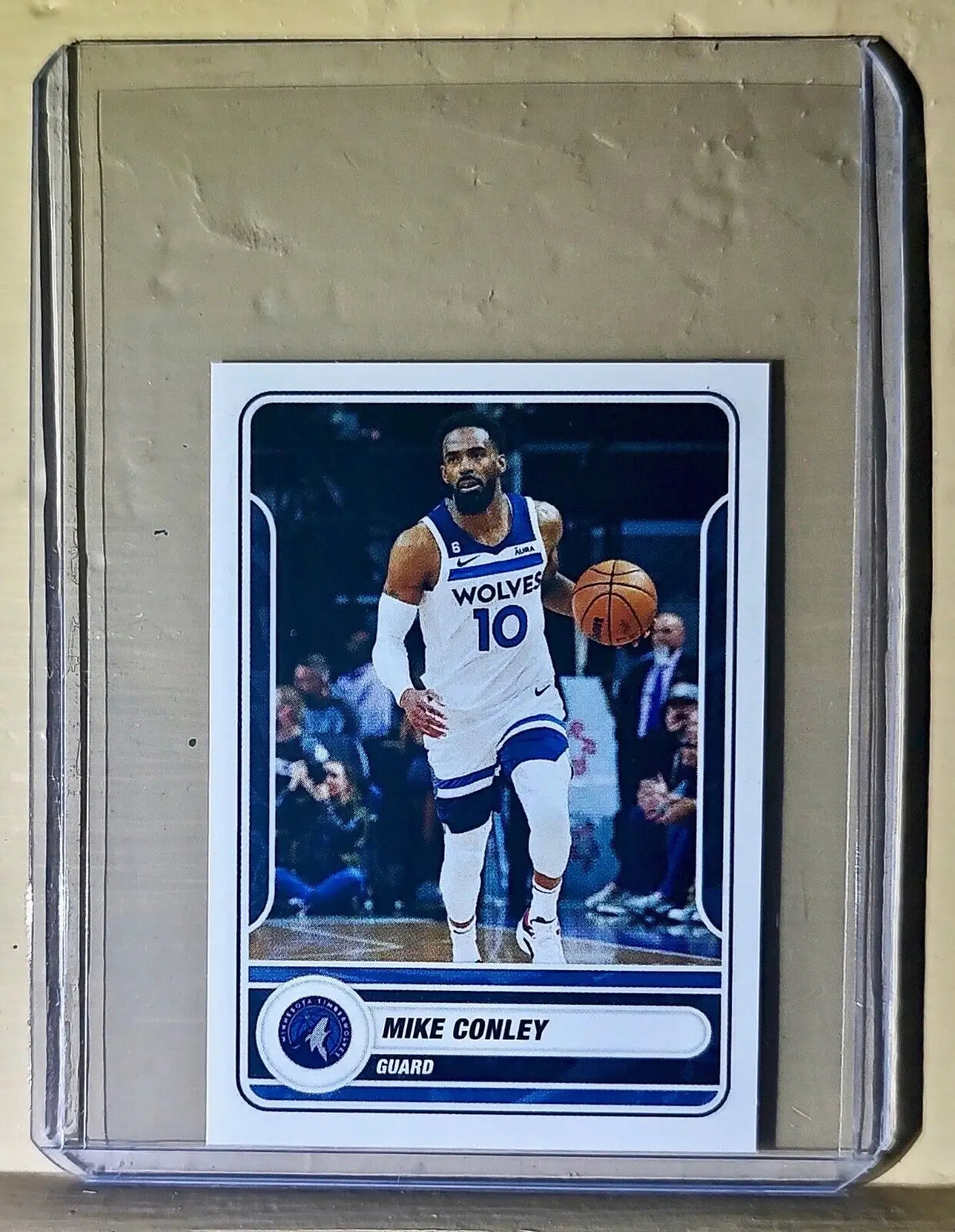 2023-24 Mike Conley Panini NBA Basketball #394 Sticker Minnesota Timberwolves - Basketball Card Single