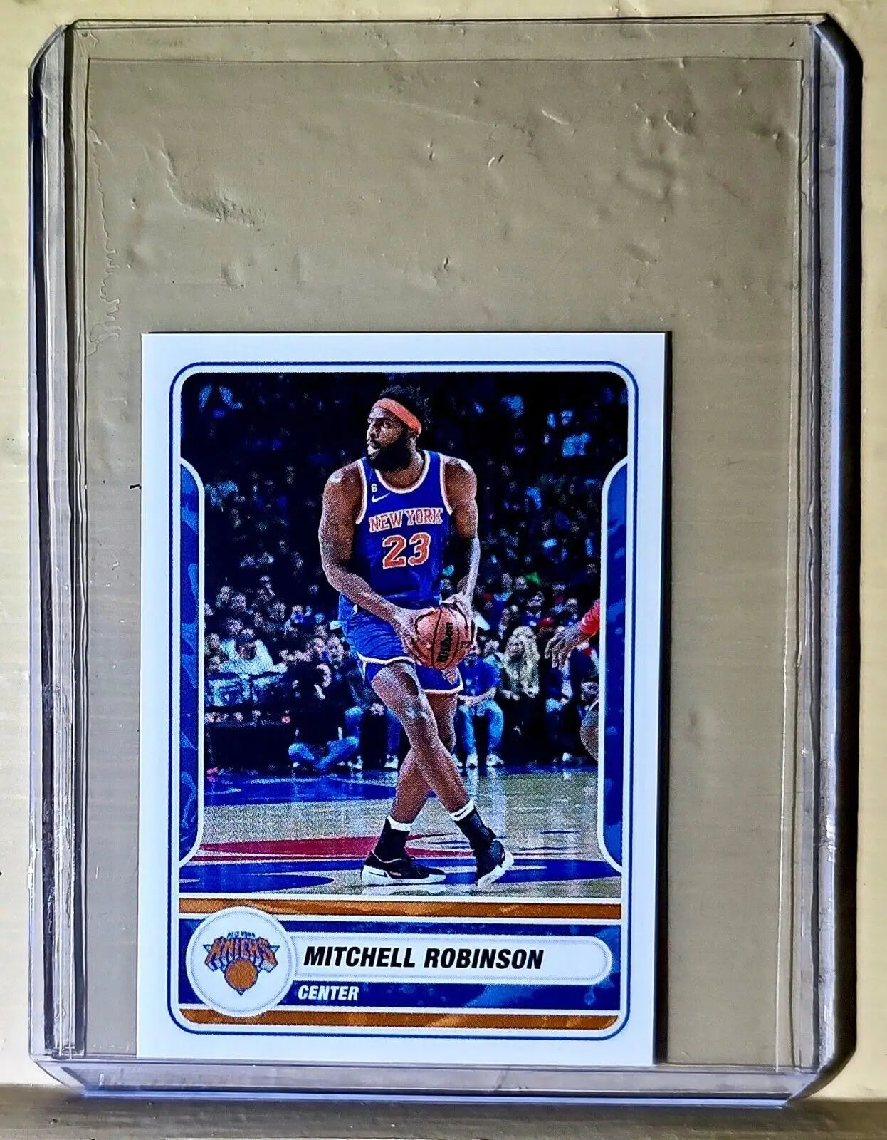 2023-24 Mitchell Robinson Panini NBA Basketball #238 Sticker New York Knicks - Basketball Card Single