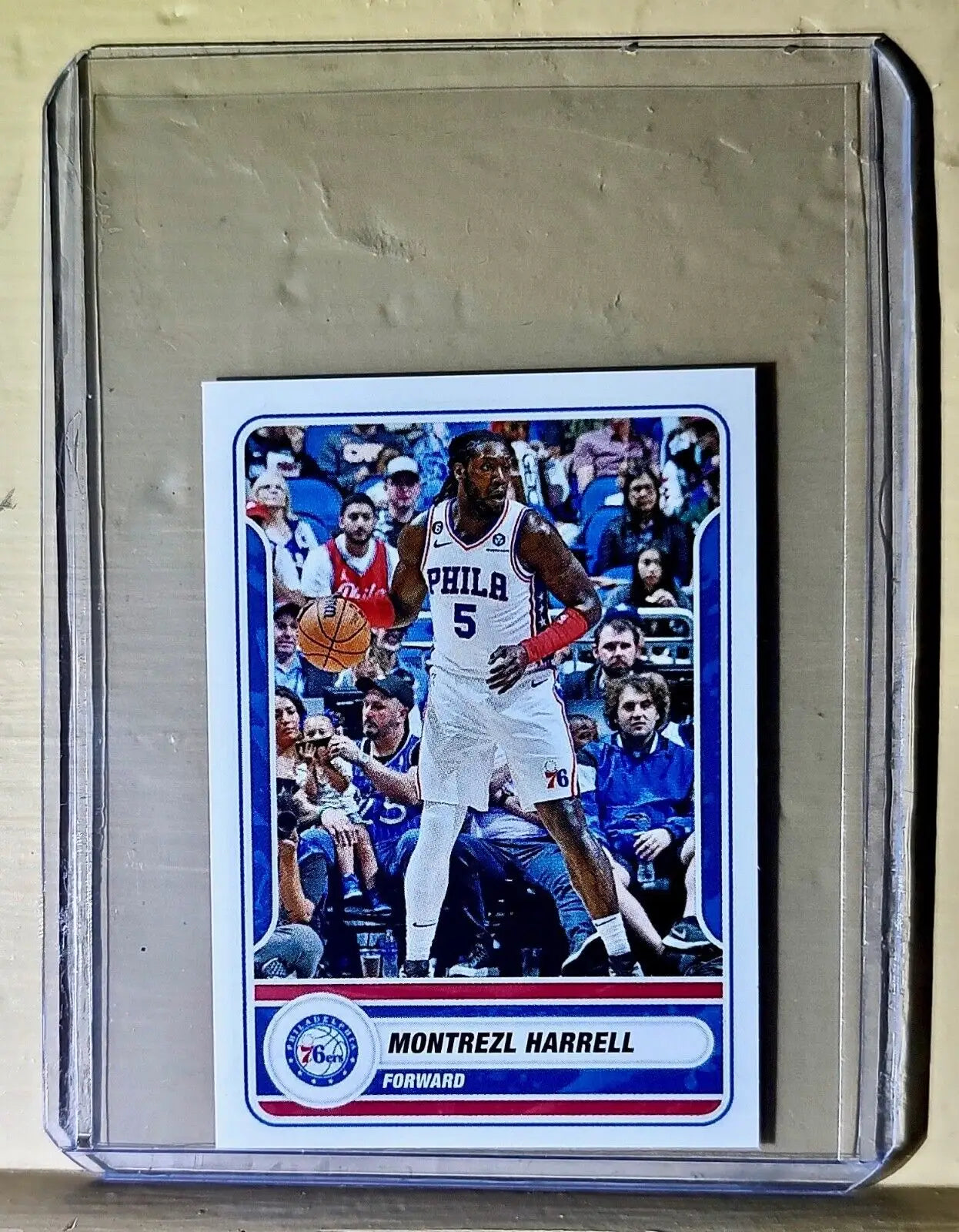 2023-24 Montrezl Harrell Panini NBA Basketball #266 Sticker Philadelphia 76ers - Basketball Card Single