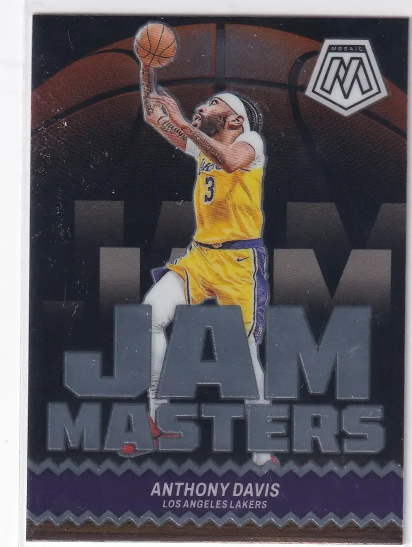 2023-24 MOSAIC #12 ANTHONY DAVIS JAM MASTERS- LOS ANGELES LAKERS