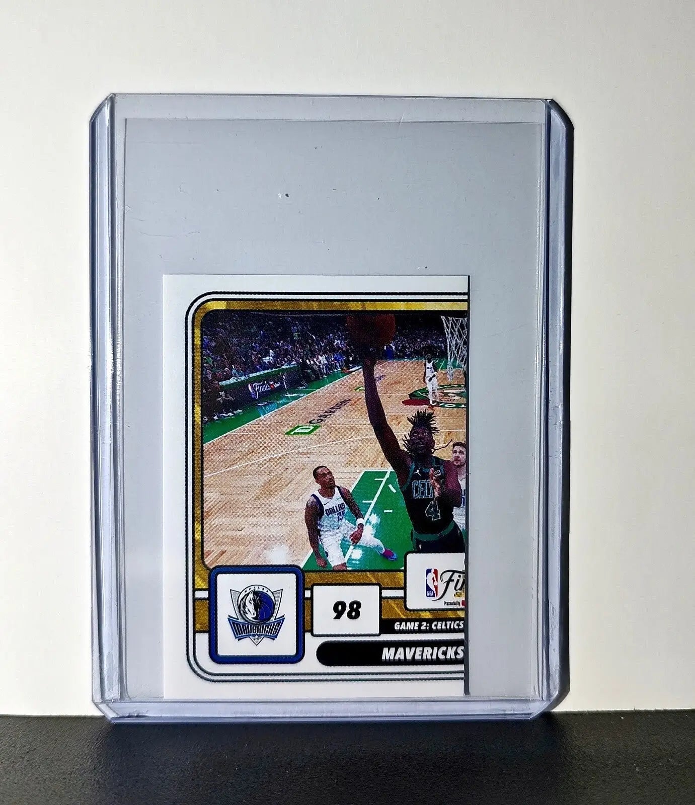 2023-24 NBA Finals Game 2 2024-25 Panini NBA #15 Sticker Card - Basketball Card Single