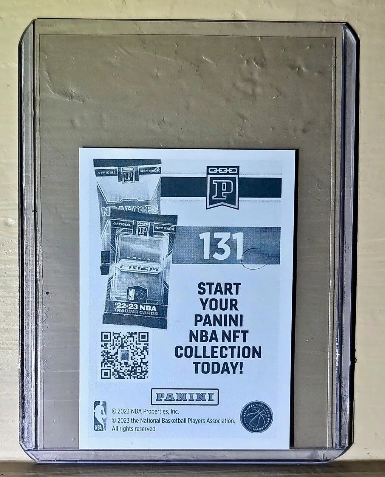 2023-24 Nicolas Claxton Panini NBA Basketball #131 Sticker Brooklyn Nets