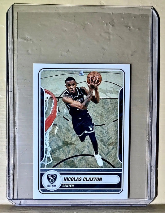 2023-24 Nicolas Claxton Panini NBA Basketball #131 Sticker Brooklyn Nets