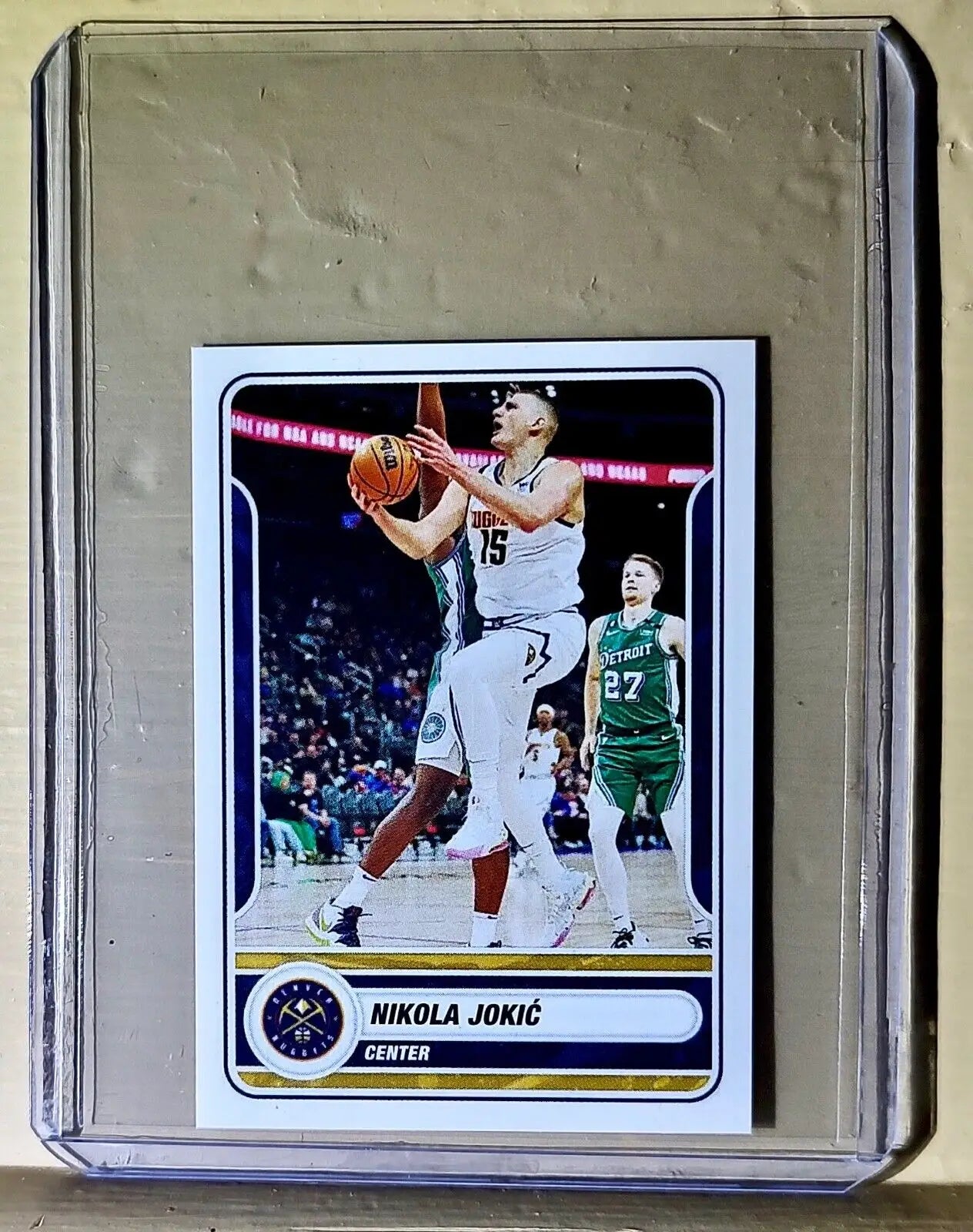 2023-24 Nikola Jokić Panini NBA Basketball #311 Sticker Denver Nuggets - Basketball Card Single
