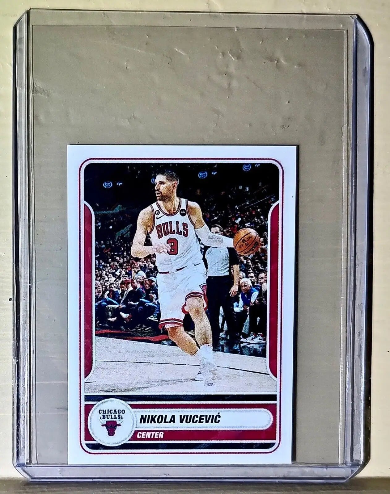 2023-24 Nikola Vučević Panini NBA Basketball #157 Sticker Chicago Bulls
