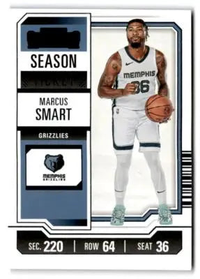 2023-24 Panini Contenders #17 Marcus Smart - Basketball Card Single