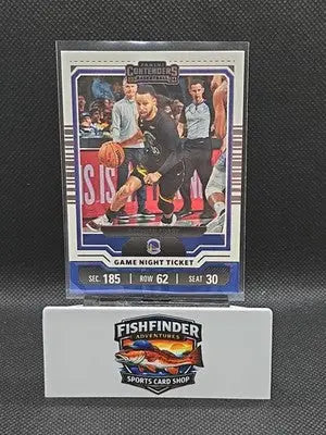 2023-24 Panini Contenders - Game Night Ticket Stephen Curry #8 - Basketball Card Single
