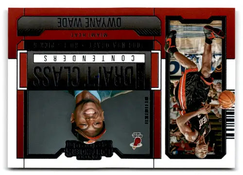 Dwyane Wade basketball card from Panini Contenders Historic Draft Class 2023-24