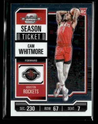 2023-24 Panini Contenders Optic #55 Cam Whitmore - Basketball Card Single