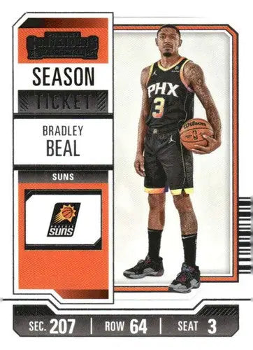 2023-24 Panini Contenders Season Ticket Retail #14 Bradley Beal NM-MT S ID:74193 - Basketball Card Single