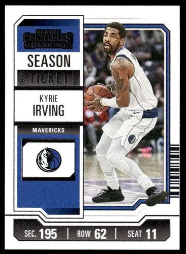 2023-24 Panini Contenders Season Ticket Retail #25 Kyrie Irving NM-MT M ID:74201 - Basketball Card Single