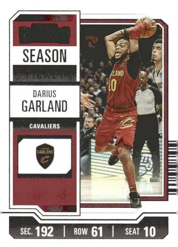 2023-24 Panini Contenders Season Ticket Retail #29 Darius Garland NM-MT ID:74204 - Basketball Card Single