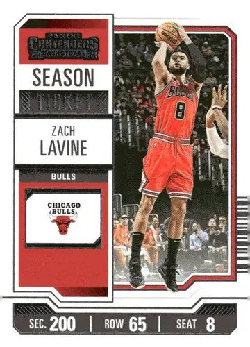 2023-24 Panini Contenders Season Ticket Retail #41 Zach LaVine NM-MT Bu ID:74211 - Basketball Card Single