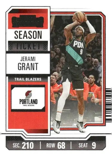 2023-24 Panini Contenders Season Ticket Retail #6 Jerami Grant NM-MT Bl ID:74187 - Basketball Card Single