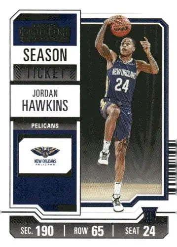 2023-24 Panini Contenders Season Ticket Retail #76 Jordan Hawkins NM-MT ID:74234 - Basketball Card Single