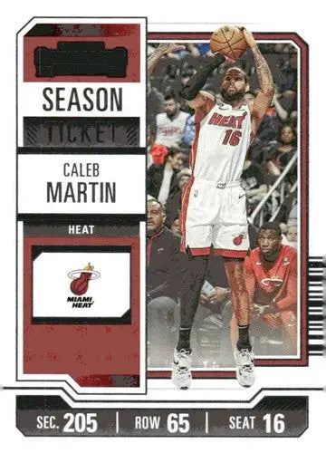 2023-24 Panini Contenders Season Ticket Retail #94 Caleb Martin NM-MT H ID:74246 - Basketball Card Single