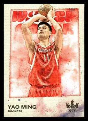 2023-24 Panini Court Kings #18 Yao Ming Water Color - Basketball Card Single