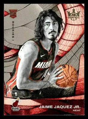 2023-24 Panini Court Kings #68 Jaime Jaquez Jr. Rookies Tier 1 Miami Heat - Basketball Card Single