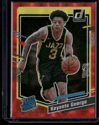 2023-24 Panini Donruss Basketball Keyonte George #244 Rated Rookie Basketball - Basketball Card Single
