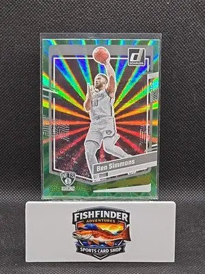 2023-24 Panini Donruss - Ben Simmons #164 Holo Green Laser - Basketball Card Single