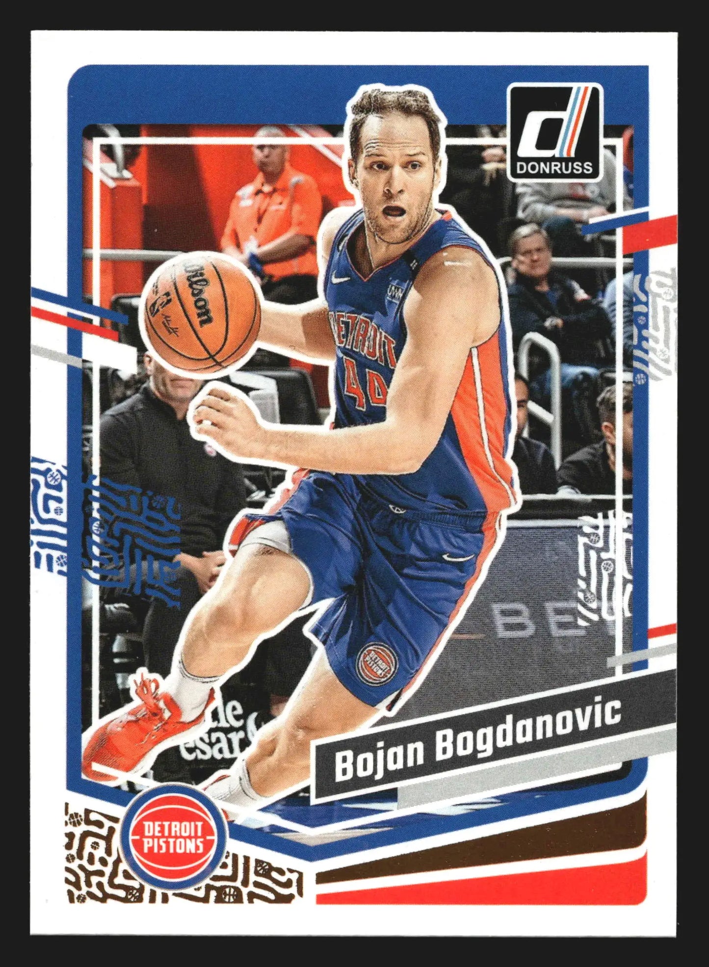 2023-24 Panini Donruss Bojan Bogdanovic #133 Detroit Pistons