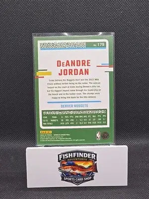 2023-24 Panini Donruss - DeAndre Jordan #179 Holo Green Laser - Basketball Card Single