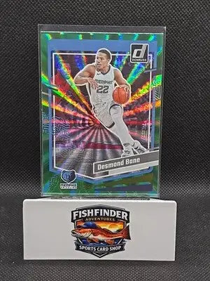 2023-24 Panini Donruss - Desmond Bane #9 Holo Green Laser - Basketball Card Single