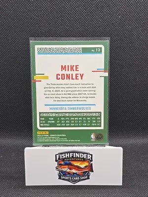 2023-24 Panini Donruss - Mike Conley #13 Holo Green Laser - Basketball Card Single