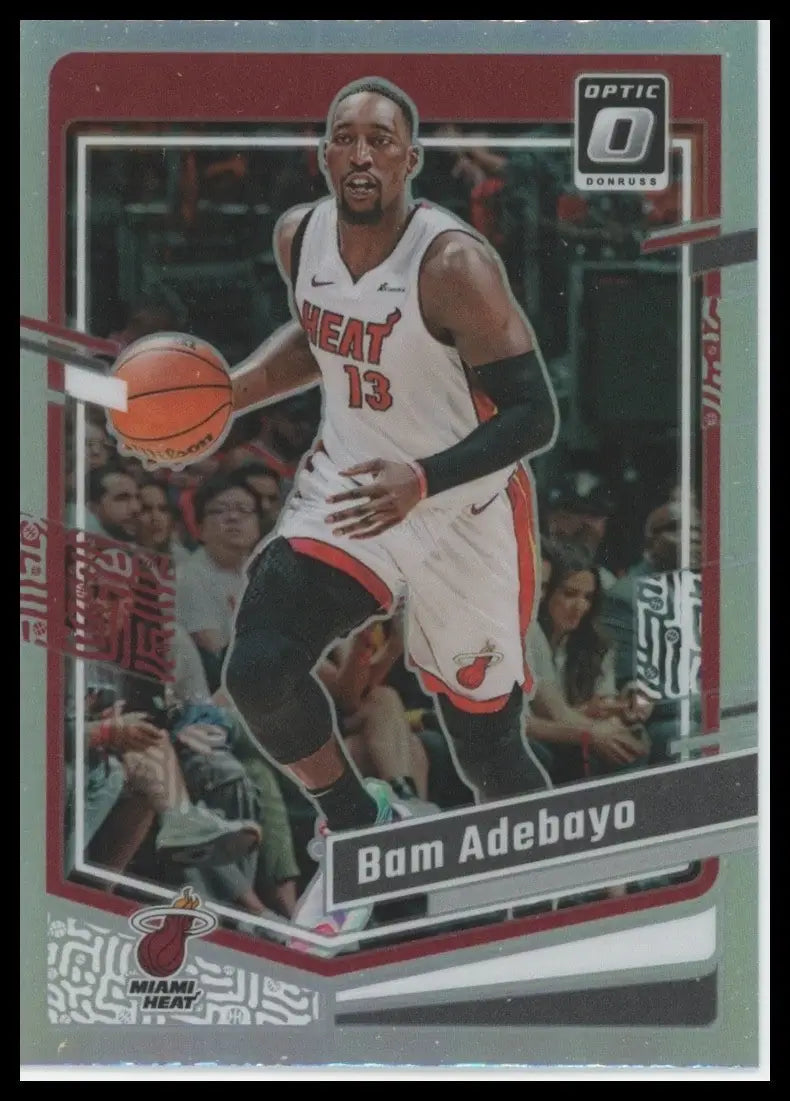 2023-24 Panini Donruss Optic - Bam Adebayo #13 Holo Prizm - Basketball Card Single