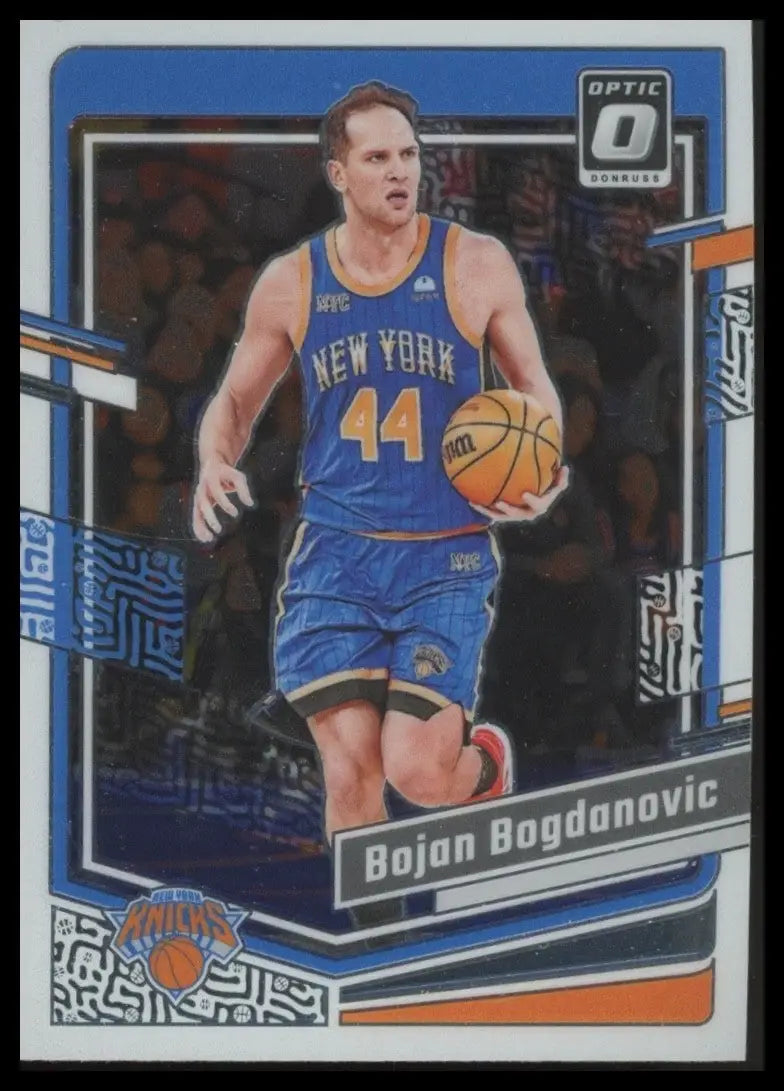 2023-24 Panini Donruss Optic Bojan Bogdanovic #134 New York Knicks Basketball - Basketball Card Single