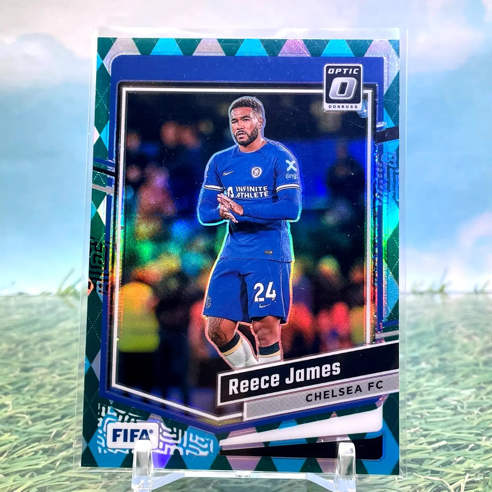 2023-24 Panini Donruss Optic Fifa Reece James #79 Argyle Prizm - Soccer Card Single