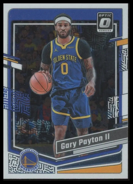 2023-24 Panini Donruss Optic Gary Payton II #80 Golden State Warriors Basketball