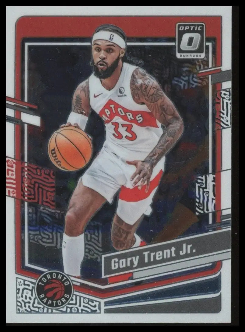 2023-24 Panini Donruss Optic Gary Trent Jr #49 Toronto Raptors Basketball Card - Basketball Card Single