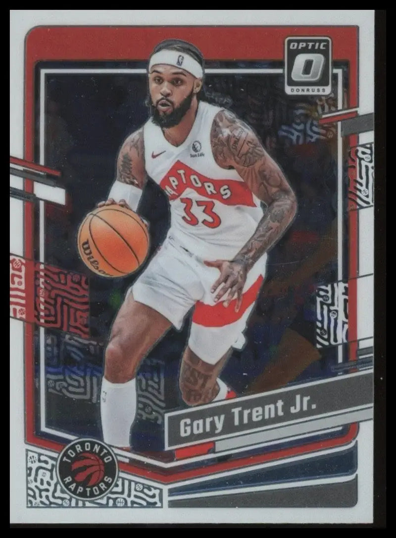 2023-24 Panini Donruss Optic Gary Trent Jr #49 Toronto Raptors Basketball Card - Basketball Card Single