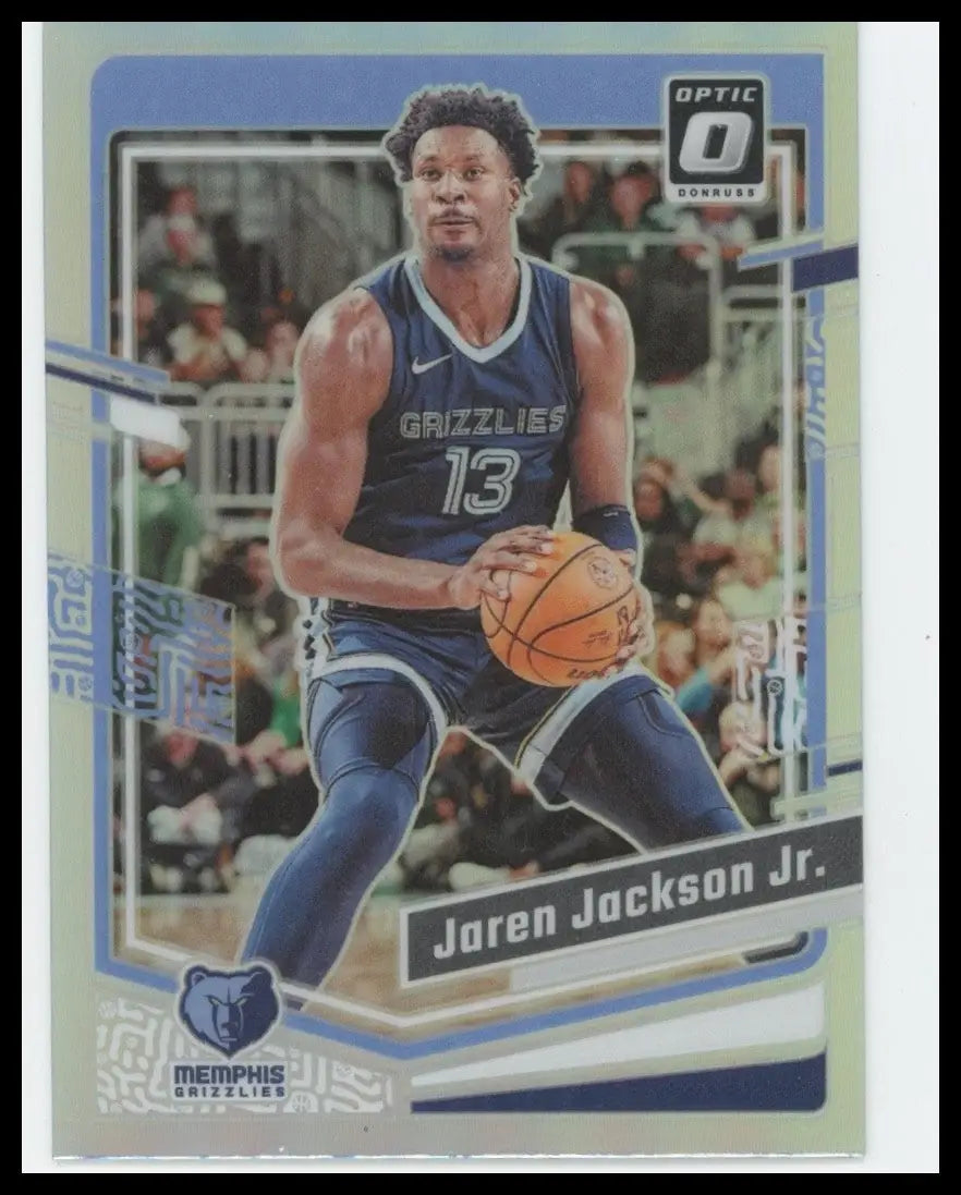 2023-24 Panini Donruss Optic Holo Jaren Jackson Jr #181 Memphis Grizzlies Card