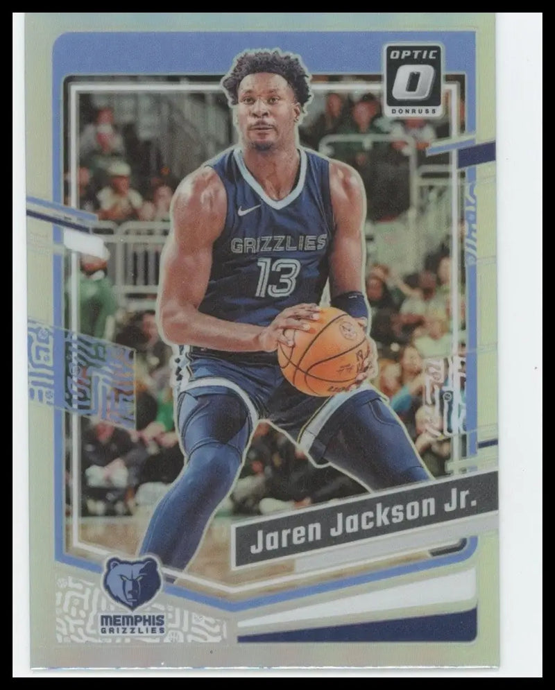 2023-24 Panini Donruss Optic Holo Jaren Jackson Jr #181 Memphis Grizzlies Card