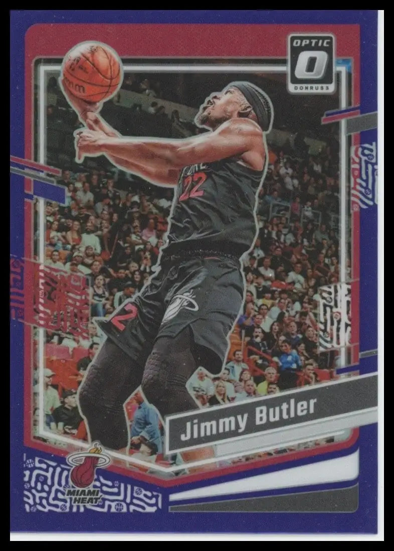 2023-24 Panini Donruss Optic - Jimmy Butler #154 Purple Prizm - Basketball Card Single
