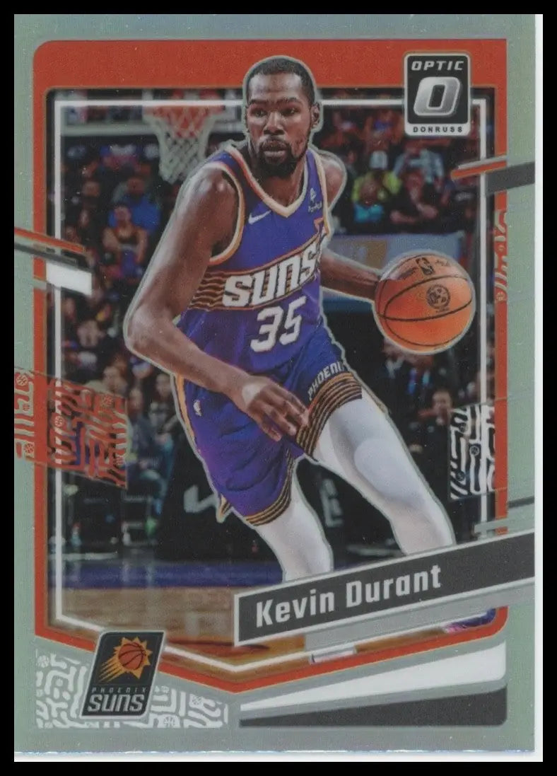 2023-24 Panini Donruss Optic - Kevin Durant #41 Holo Prizm - Basketball Card Single