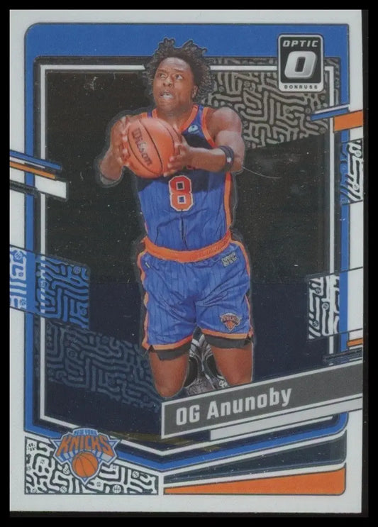 2023-24 Panini Donruss Optic OG Anunoby #191 New York Knicks Basketball Card NBA