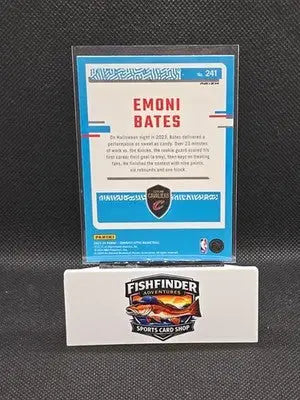 2023-24 Panini Donruss Optic - Rated Rookie Emoni Bates #241 Holo Prizm (RC) - Basketball Card Single